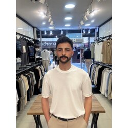 Beyaz İnce Triko