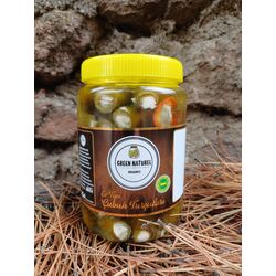 Peynir Dolgulu Jalapeno Turşusu 1 Litre
