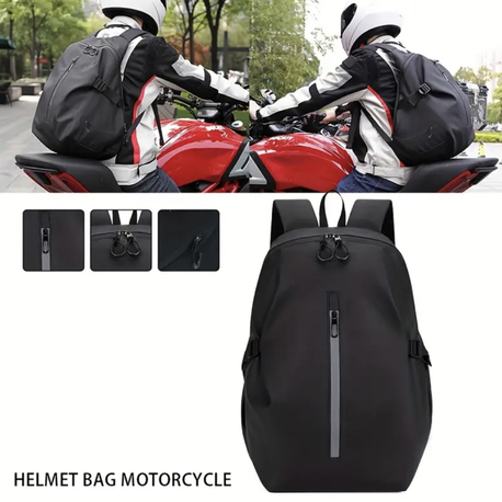 Büyük Kapasiteli Dayanıklı Motosiklet Kask Çantası