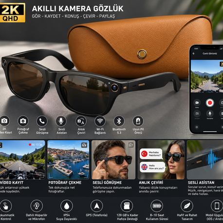 KAMERALI GÖZLÜK - 2K ÇEKİM YAPIYOR FULL + FULL