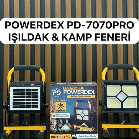 POWERDEX ŞARJLI PROJEKTÖR - Acil Durum Projektörü Pd 7070