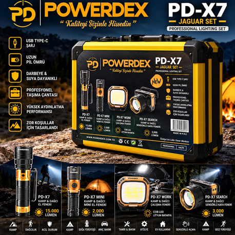 YENİ - POWERDEX PD X7 JAGUAR SET 