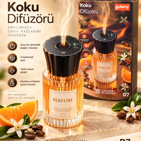 ŞARJLI ARAÇ KOKUSU YILDIZ TAVAN ÖZELLİKLİ