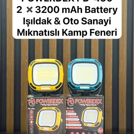 YENİ - POWERDEX PD 490 KARE PROJEKTÖR IŞIK