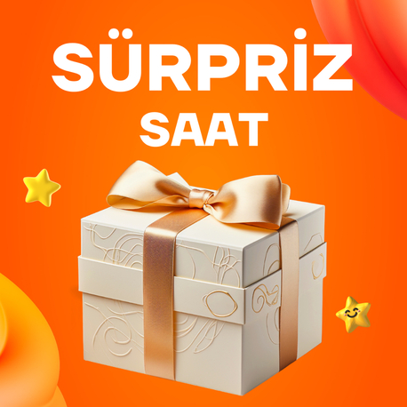 SÜRPRİZ SAAT KUTUSU ( En az 4 en fazla 6 adet)