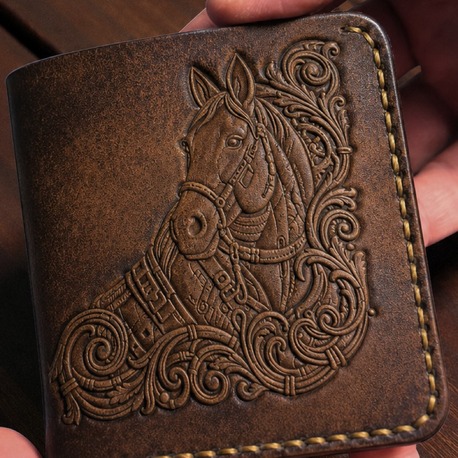 Helsinki Horse Crafted El Yapımı Deri Cüzdan 