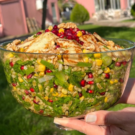 Hellimli Roka Bulgurlu Salata- 1 kg