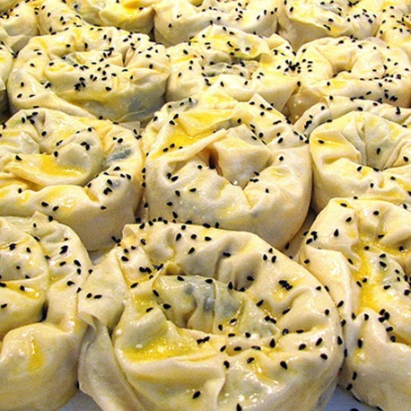 Pişmemiş Kalem Börek/Gül Böreği Peynirli ve Patatesli Kg 