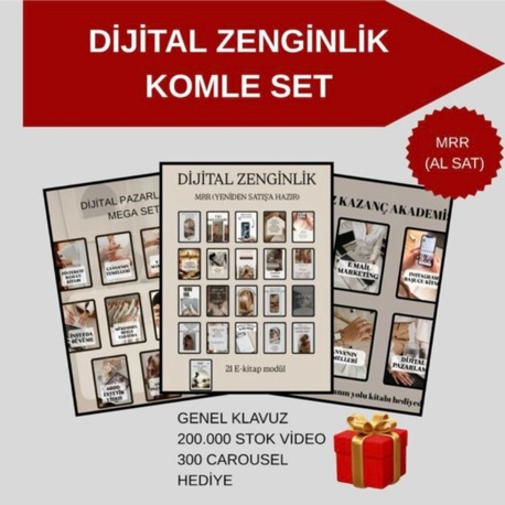 DİJİTAL ZENGİNLİK KOMPLE SET