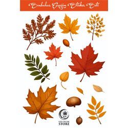 Sonbahar Çiçeğim - Sticker - 