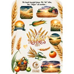Ağustos Sticker 1