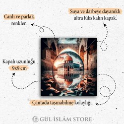 Kudüs Yağmur Damlası Kapaklı Notluk 