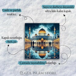 Kudüs Yağışlı Gece Kapaklı Notluk