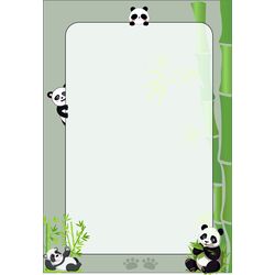 A5 Panda Bloknot