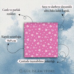 Pembe Kalp Kapaklı Notluk