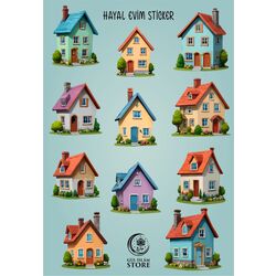 Hayal Evim - Sticker - 