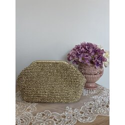 L boy gold çanta 22 cm burslu en 26-27 cm yükseklik  18 cm astarlı