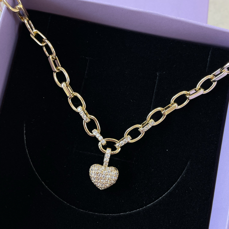Kalp Charm Bileklik
