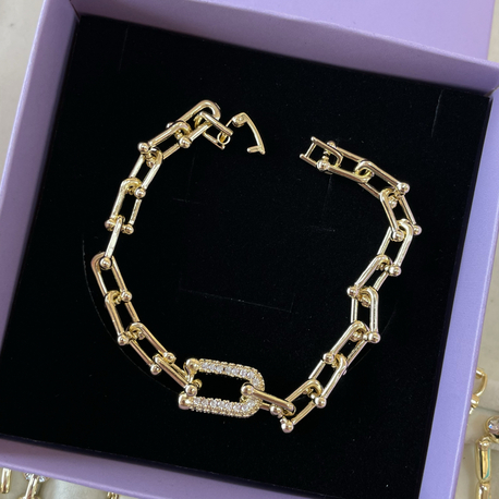 Taşlı Tiffany Bileklik