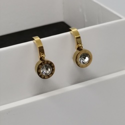 Güneş Cartier Model Çelik Küpe