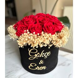 kız isteme çiçeği kutu