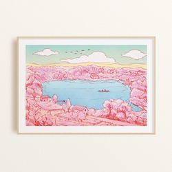 Mellow Town Print 30x40 cm