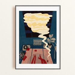 Midnight Talk Print 30x40 cm