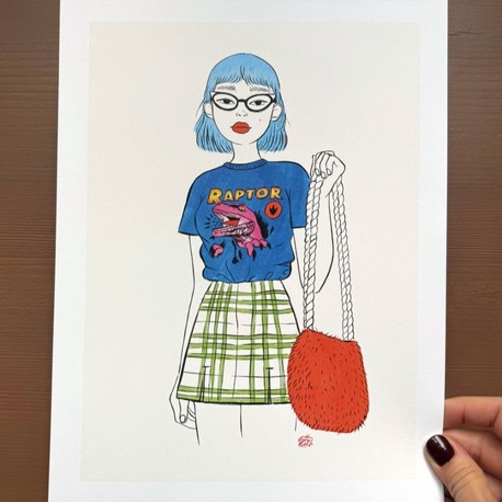 Ghost World - Enid  21 x 28 cm 