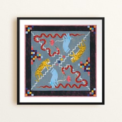 Mild Conversations Print 30x30 cm