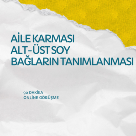 AİLE KARMASI DANIŞMANLIĞI SÜRE 90 DAKİKA