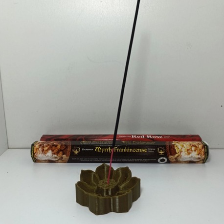 LOTUS ÇİÇEĞİ TÜTSÜLÜK - (1 Paket Çubuk Tütsü Hediyeli)