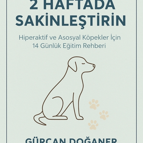 Köpeğinizde Hiperaktiviteye Son! 14 Günlük Sakinlik Eğitimi E-Kitabı