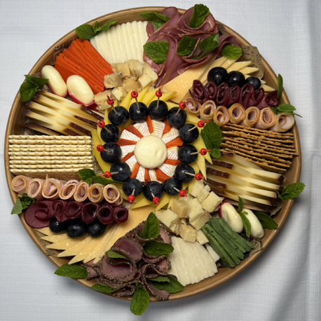 6-8 kişilik Şarküteri peynir tabağı 