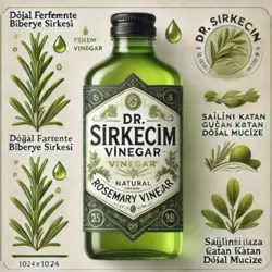 Doğal Fermente Biberiye Sirkesi: Sağlığınıza Güç Katan Doğal Mucize" 