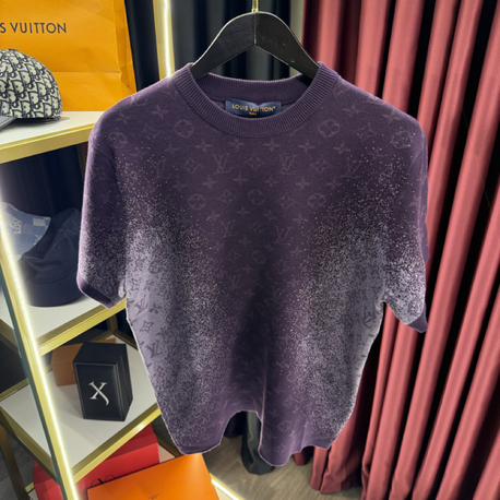 Louis Vuıtton Monogram Jacquard Short-Sleeved 