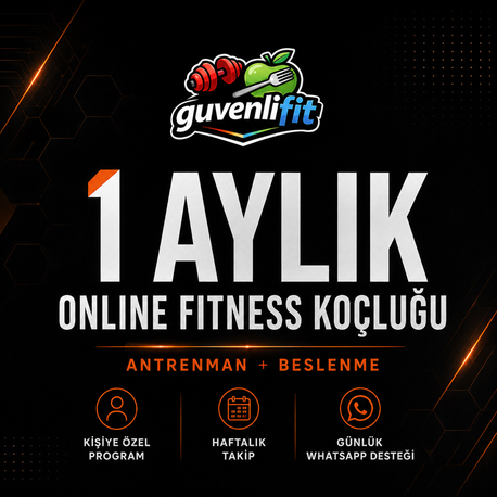 1 Aylık Online Fitness Koçluğu