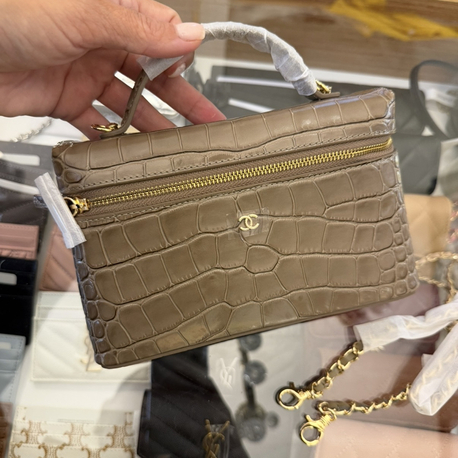 Chanel kroko ithal deri çanta 