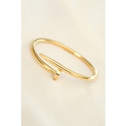 316L ÇelikGold Çivi Model Bileklik