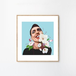 Smile (50x50cm Poster)