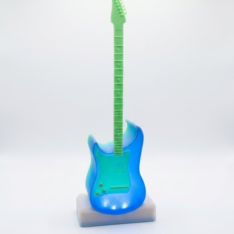 renkli gitar masa lambaaı 