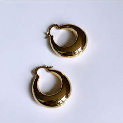 Habitas- Stainless Steel Bold Hoop