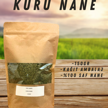 HACI KAMİL KURU NANE 150GR