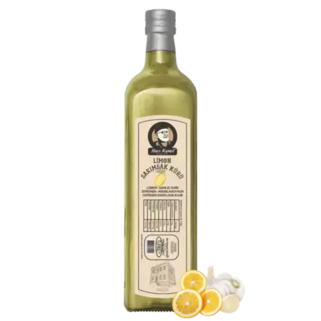 LİMON SARIMSAK KÜRÜ 250 GR CAM ŞİŞE
