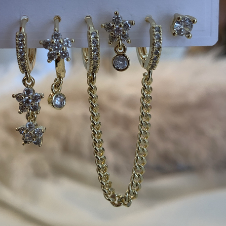 6’lı Vip Küpe Set