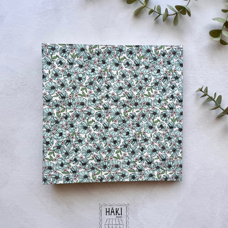 Asude | El Yapımı Fotoğraf Albümü - 21x21 cm | Anı Defteri