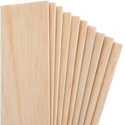  BALSA LEVHA 10,0 x 100CM 8 MM ( 1 ADET ) 