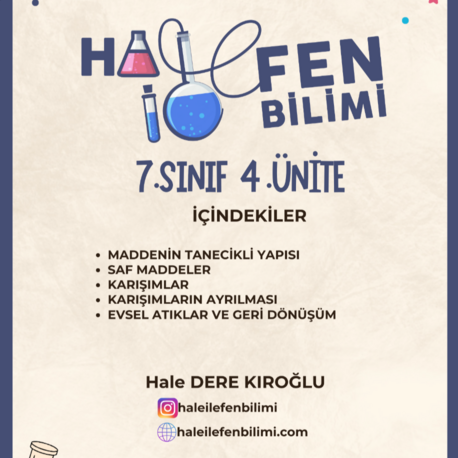 7.SINIF 4.ÜNİTE FASİKÜLÜ