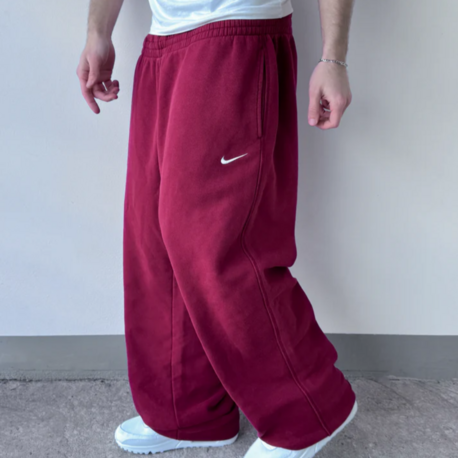 Nike Bordo Baggy Jogger Eşofman Altı