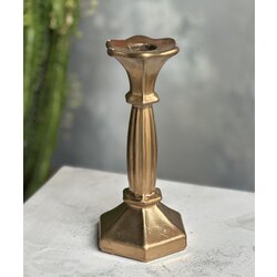 Polyester Bronz Şamdan Küçük Boy