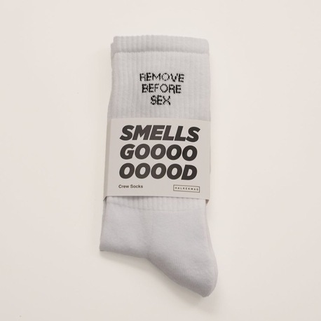 Remove Before Sex Crew Socks